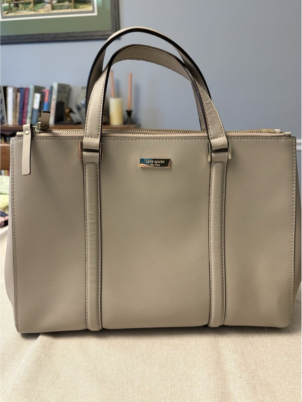 EUC Kate Spade Newbury lane loden Satchel